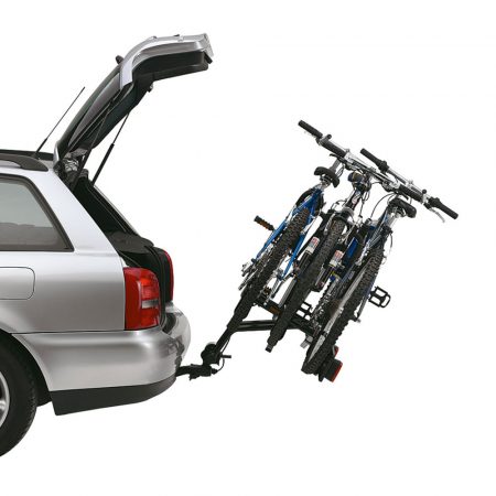 Thule RideOn 3 tilted for boot access