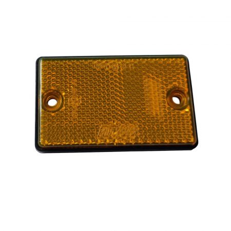 Oblong Amber Reflector screw-on