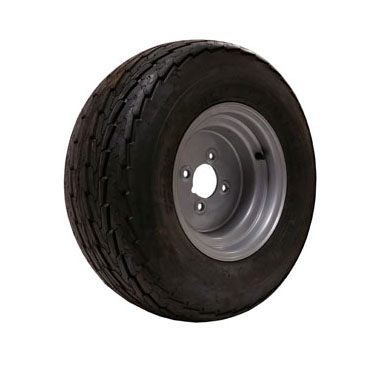 Wheel Rim & Tyre 20.5x8-10 stud 4" PCD