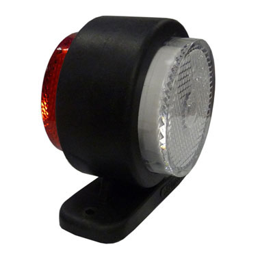 LED Red & White Side Marker Lamp