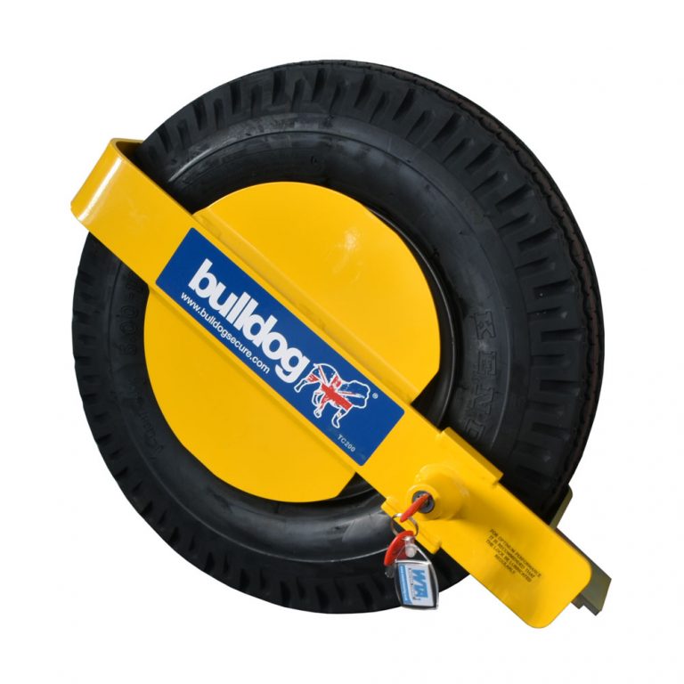 Bulldog TC200 Wheel Clamp for 10″ wheels for sale from Western Towing