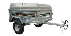 Camping Trailer with Lid