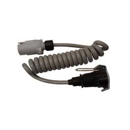 12S Coiled Extension Lead 1.5m