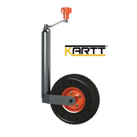 Kartt Orange 48mm jockey wheel with pneumatic tyre