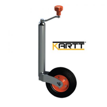 Kartt Orange 48mm jockey wheel with Steel Rim