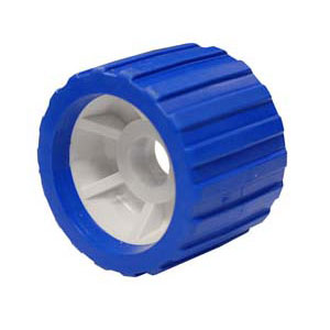 Blue Ribbed Wobble Roller