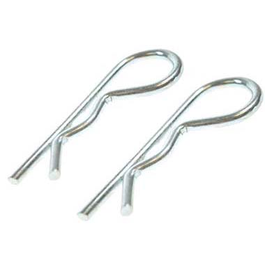 R Clips zinc plated (pack of 2)