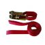 3 Metre Long Load Securing Ratchet Strap with loops.