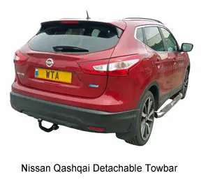 Nissan Qashqai towbar fitted