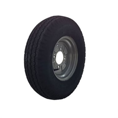 Wheel Rim & Tyre 500×10 4 stud 115mm PCD No Offset