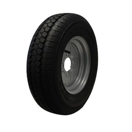 Wheel Rim & Tyre 145R10 74N 4 stud 4" PCD No Offset