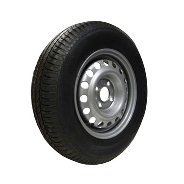 Wheel Rim & Tyre 165R13 4ply 4 stud 100mm PCD 30mm offset