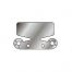 Stainless Steel Bumper Protector Plate with socket mounts