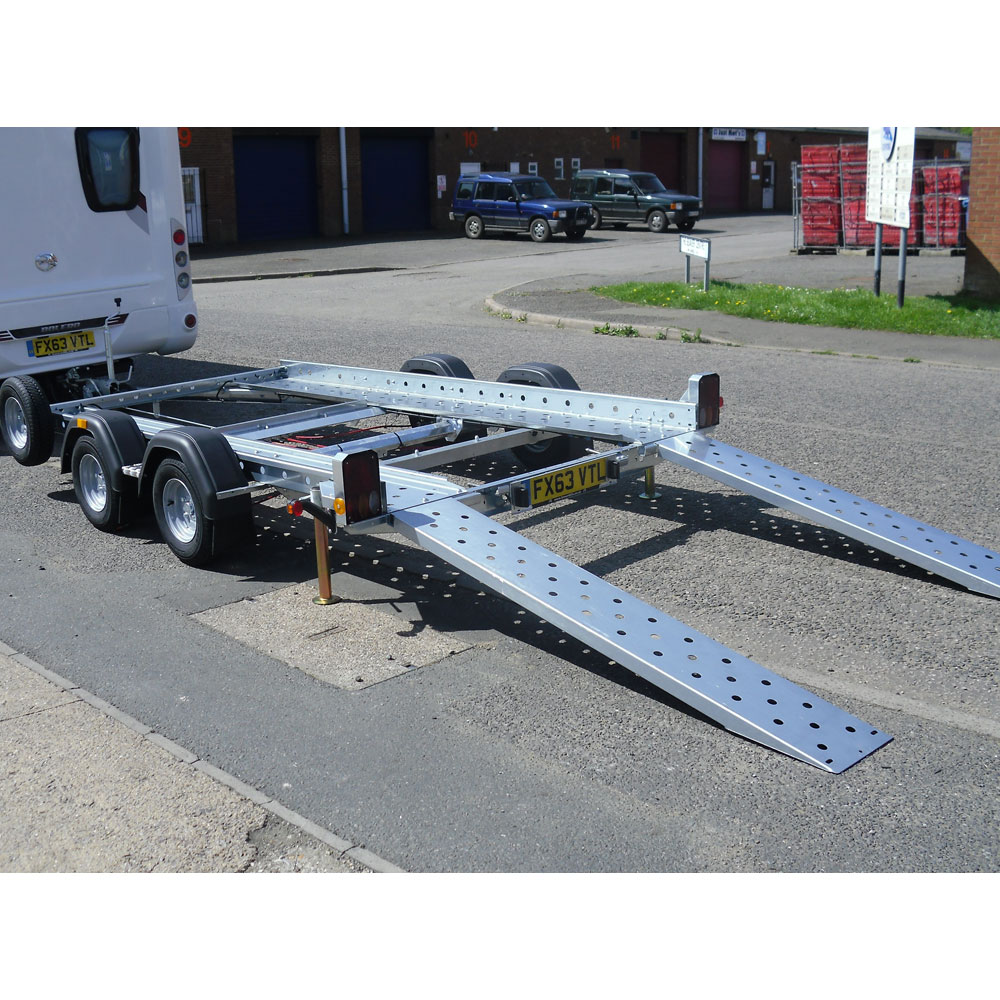 Woodford model LWT061 car transporter trailer