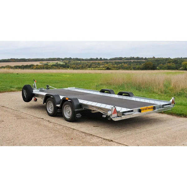 Woodford model WBT130 car transporter trailer