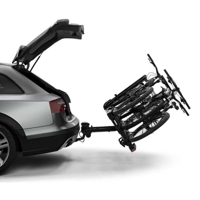 Thule Easyfold XT3 tipped for Boot Access