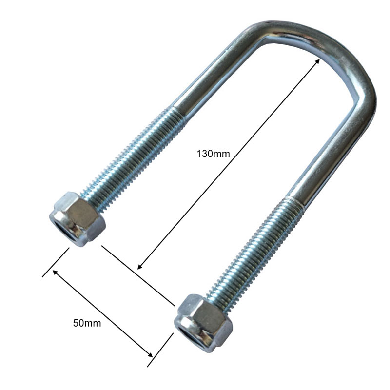 U Bolt for Ifor Williams double leaf spring and Axle Western Towing