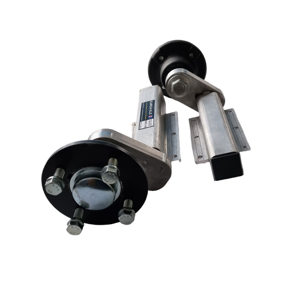 550kg Alloy Trailer Suspension Units with Hubs Western Towing