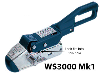 Lock for Winterhoff WS3000 Mk1