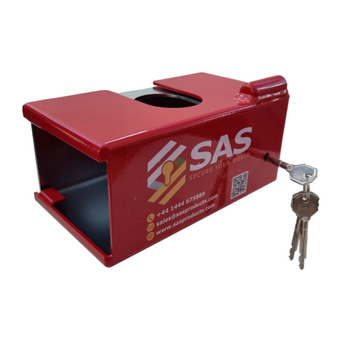 SAS Fortress K Hitch lock for Pressed Knott Avonride Couplings
