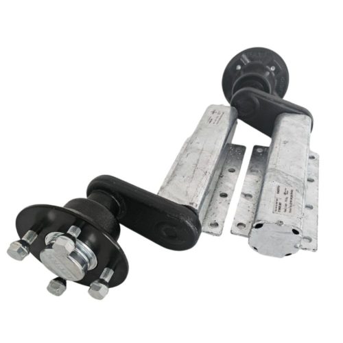 750kg Knott Trailer Suspension Units with Hubs at 100mm PCD C78003
